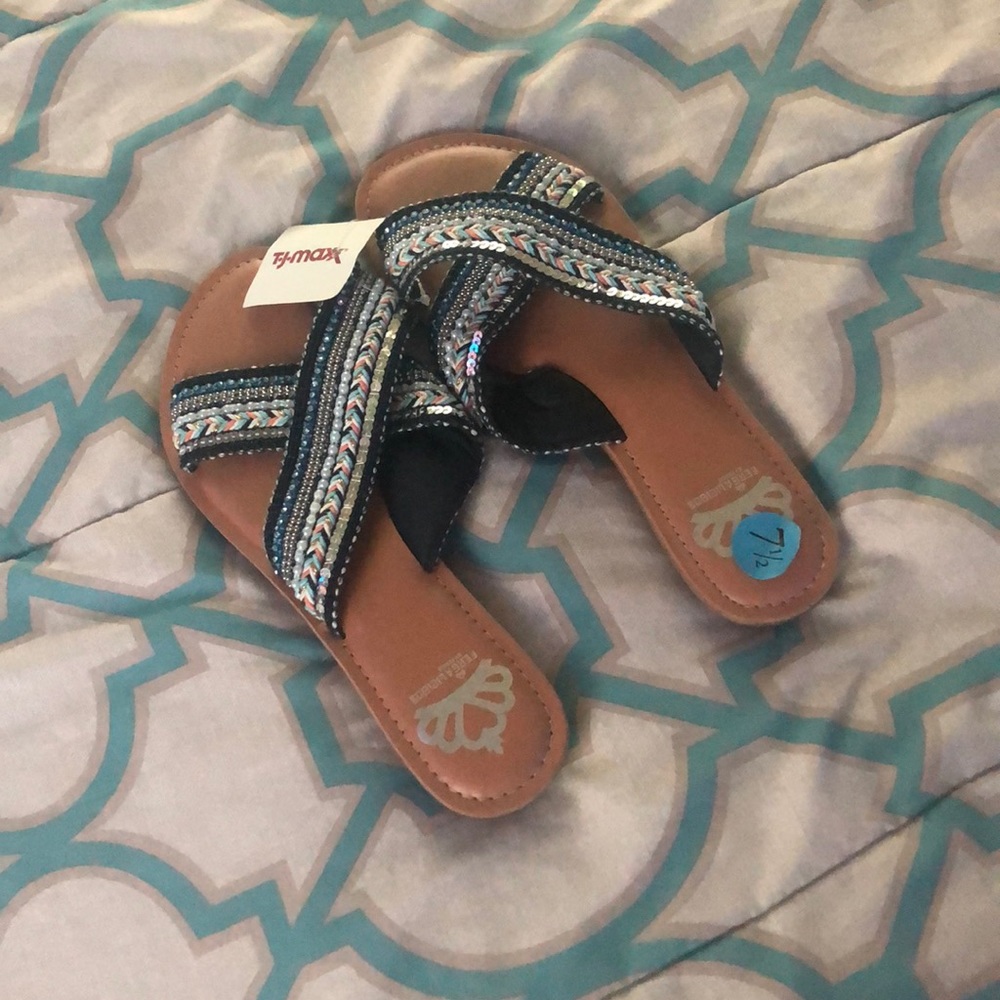Fergalicious Opentoes sandals, size 7 1/2 new